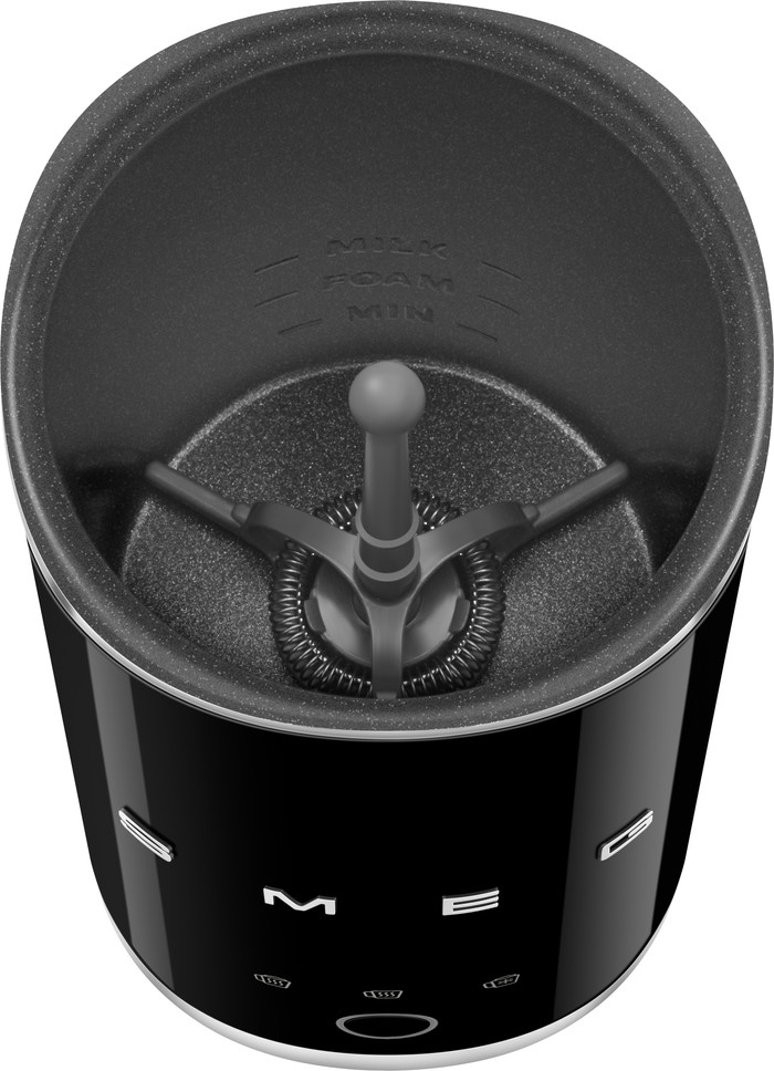 SMEG MFF02BLEU Black inside