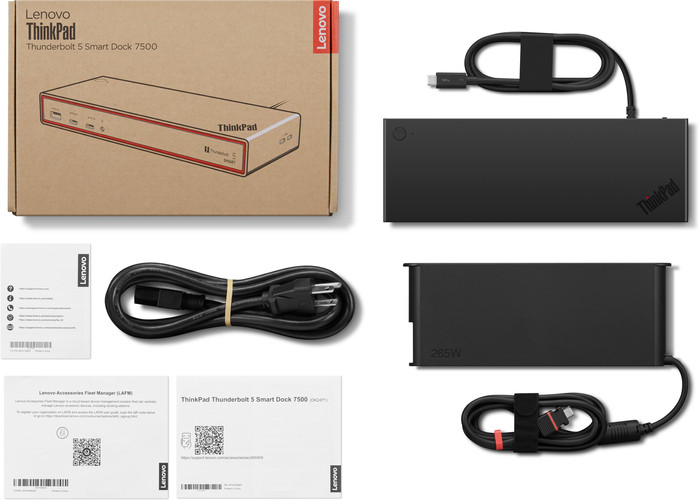 Lenovo ThinkPad Thunderbolt 5 Smart Dock 7500 zubehör