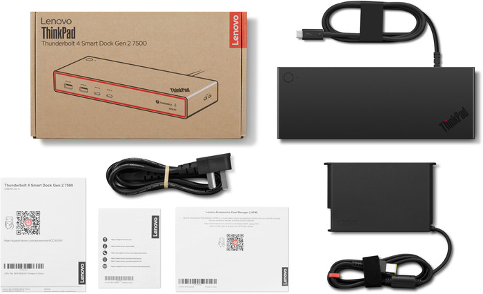 Lenovo ThinkPad Thunderbolt 4 Smart Dock Gen2 7500 zubehör