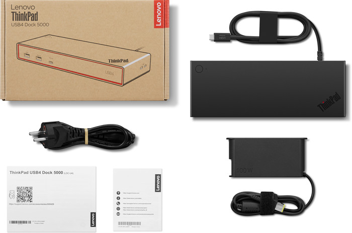 Lenovo ThinkPad USB4 Dock 5000 zubehör