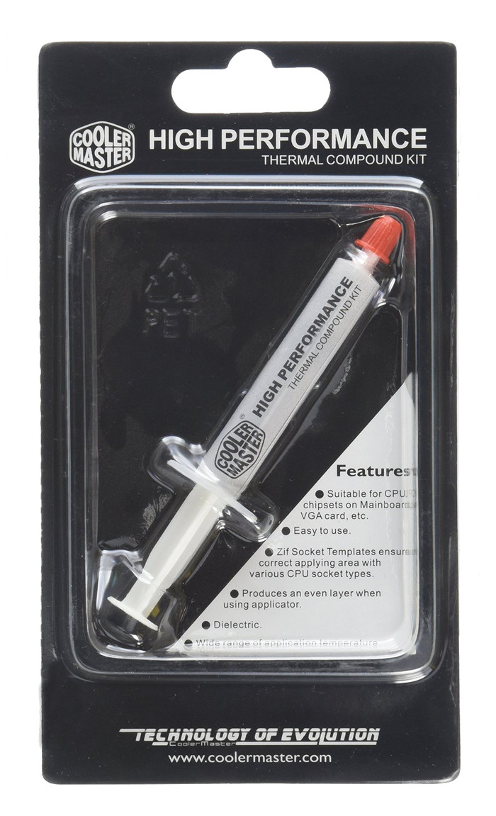 Cooler Master HTK002 Wärmeleitpaste - 2 g verpackung