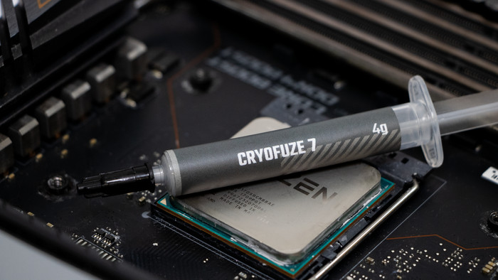 Cooler Master CryoFuze 7 Wärmeleitpaste - 4 g produkt in gebrauch