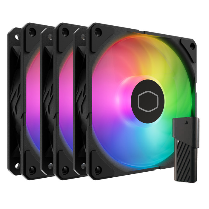 Cooler Master SickleFlow Edge 120 ARGB - Triple Fan Pack Main Image