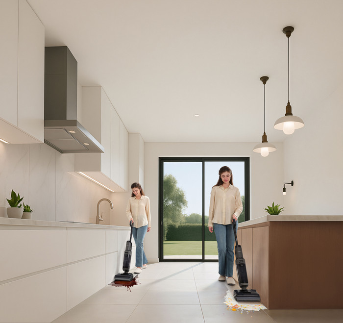 Tineco i6 Stretch Plus product in use