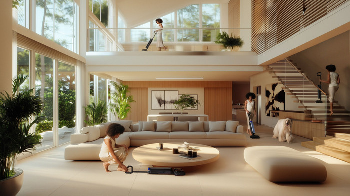 Tineco S9 Artist Premium produkt in gebrauch