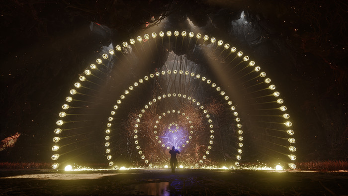 Saros PS5 produkt in gebrauch