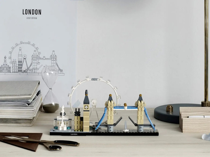 LEGO Architecture London 21034 produkt in gebrauch
