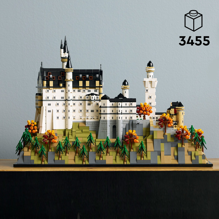 LEGO Architecture Schloss Neuschwanstein 21063 produkt in gebrauch