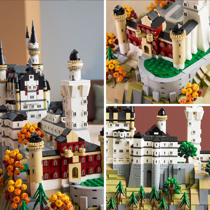 LEGO Architecture Schloss Neuschwanstein 21063 produkt in gebrauch