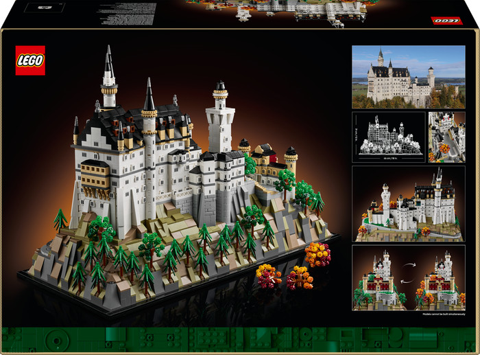 LEGO Architecture Schloss Neuschwanstein 21063 verpackung