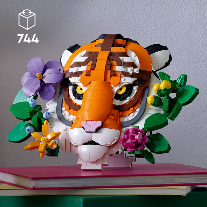 LEGO Art Fauna Collection - Tiger 31217 produkt in gebrauch