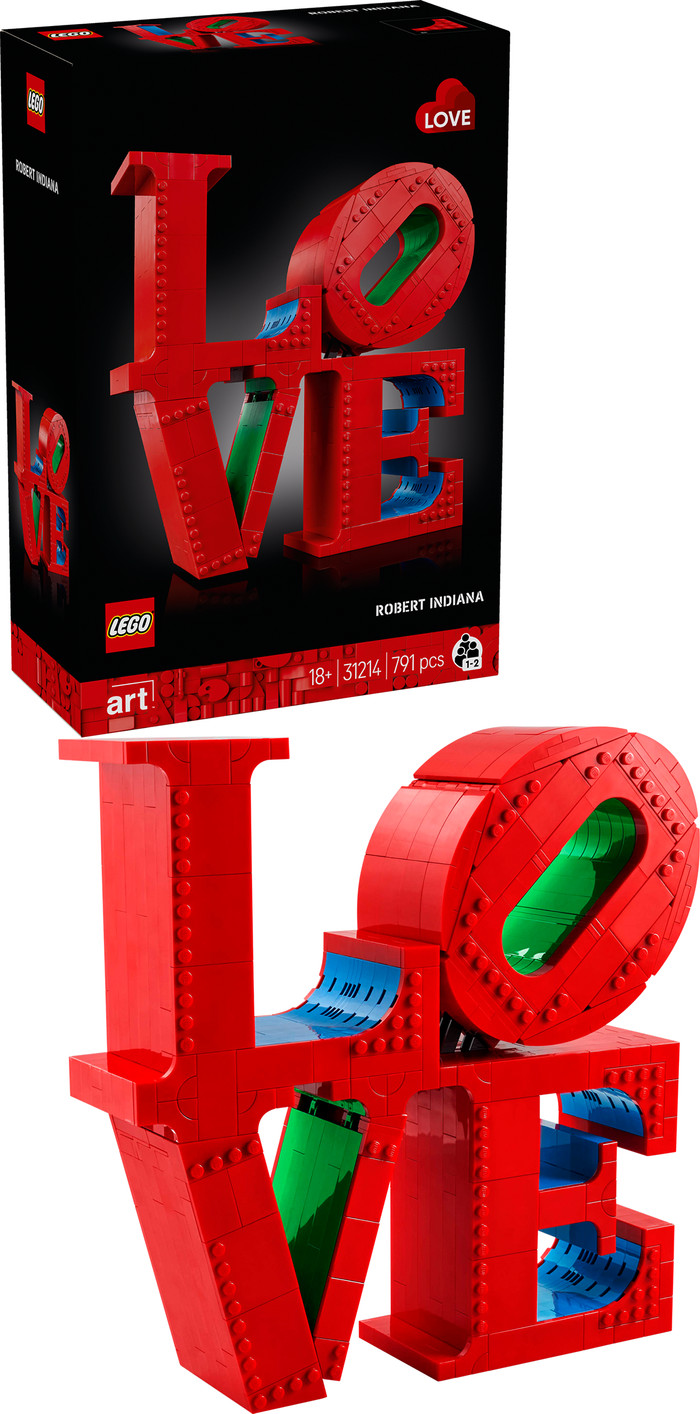LEGO Art LOVE 31214 right side