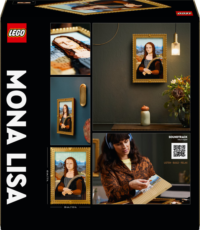 LEGO Art Mona Lisa 31213 verpackung