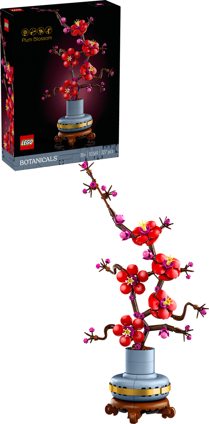 LEGO Botanicals Japanese Plum Blossom 10369 right side