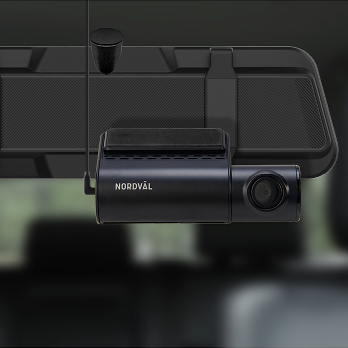 Nordval DC101-2K Dashcam produkt in gebrauch