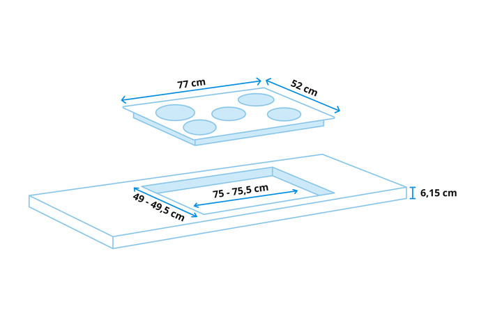 Wisberg WBBC577FZF2 visuelles Coolblue 1