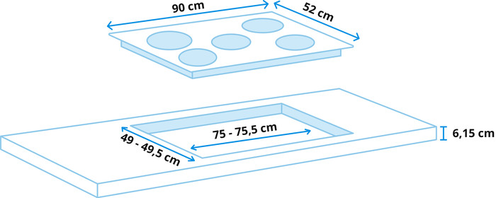 Wisberg WBBC690FZF3 visuelles Coolblue 1