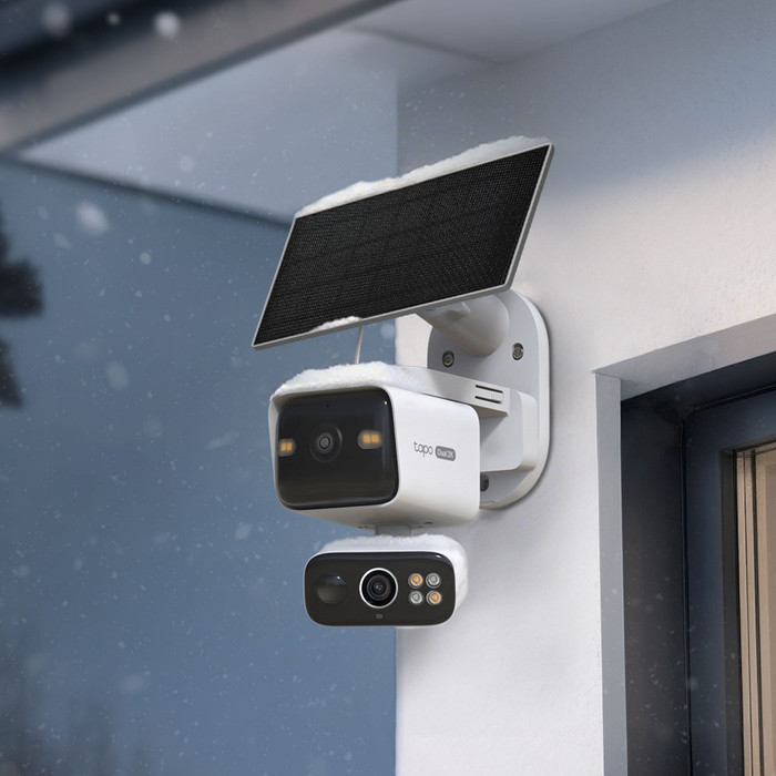 TP-Link Tapo C645D Solarset produkt in gebrauch