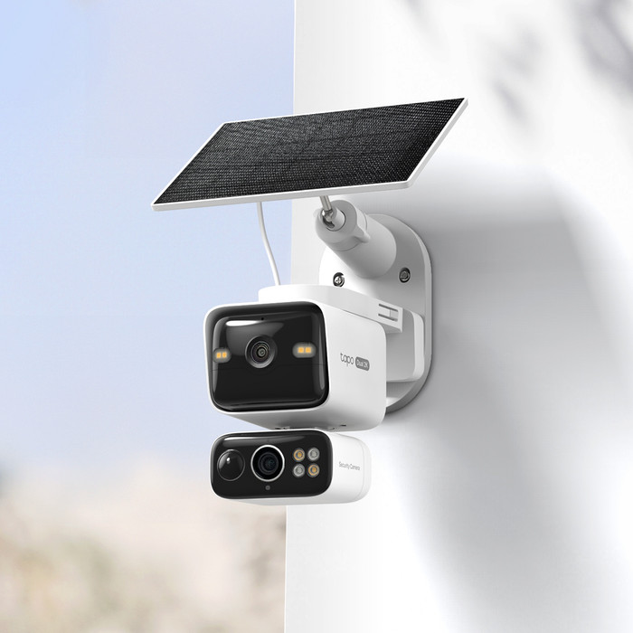 TP-Link Tapo C645D Solarset produkt in gebrauch