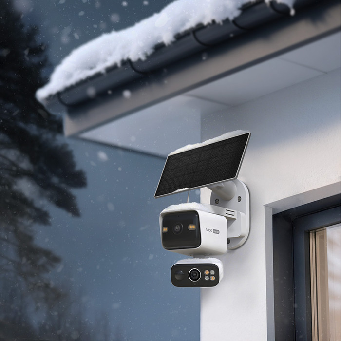 TP-Link Tapo C645D Solarset produkt in gebrauch