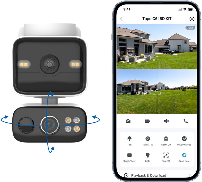 TP-Link Tapo C645D Solarset detail