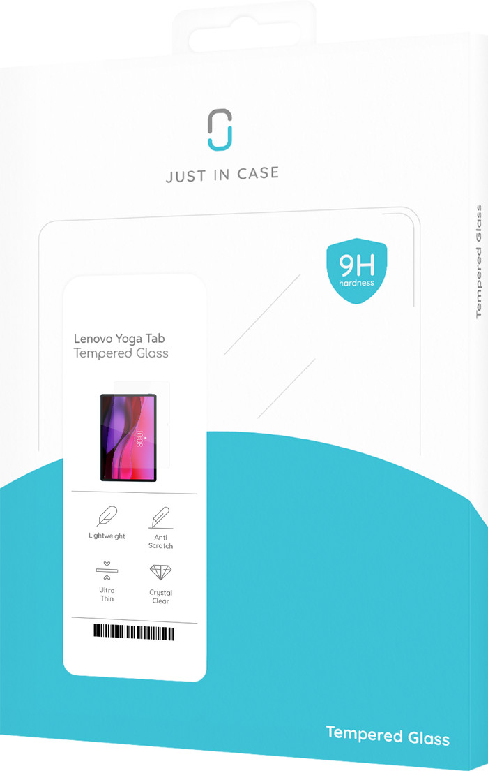 Just in Case Lenovo Idea Tab Panzerglas verpackung