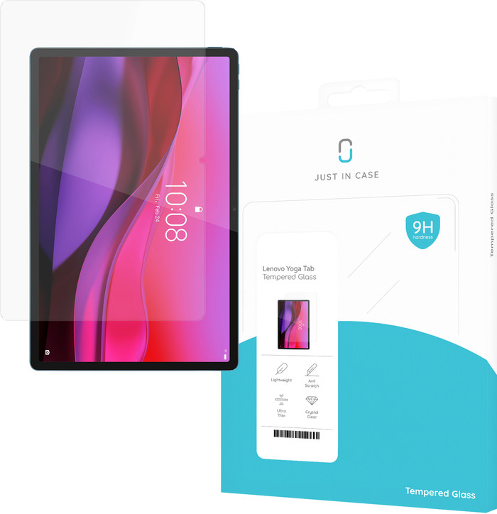 Just in Case Lenovo Idea Tab Panzerglas verpackung