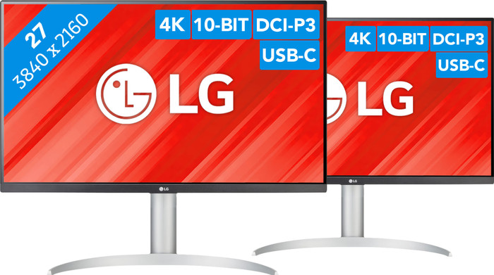 LG 27UP850K-W.AEU Doppelpack Main Image