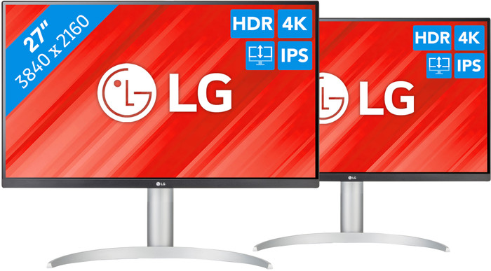 LG 27UP83AK-W Doppelpack Main Image