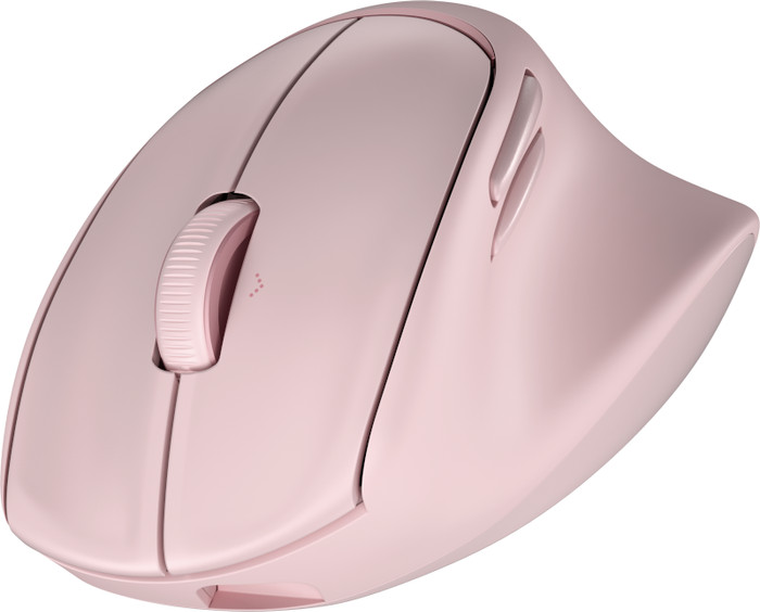HP Tilt Ergonomische Maus 720M Rosa linke seite