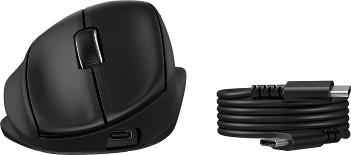 HP Tilt Ergonomische Maus 720M Schwarz zubehör