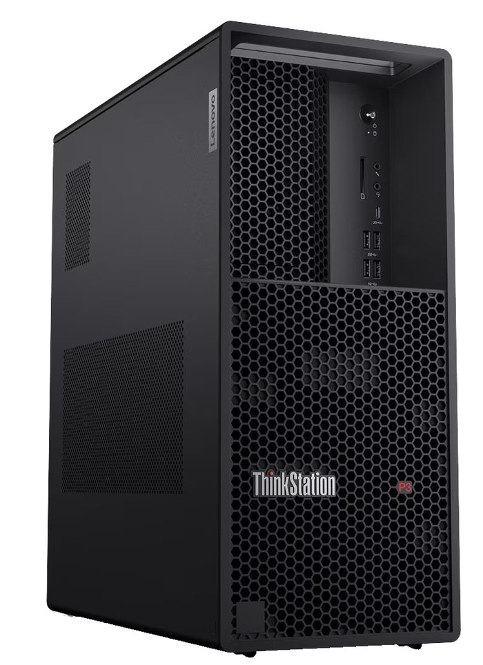 Lenovo ThinkStation P3 Tower Gen 2 - 30HT008TNY linke seite