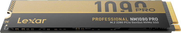 Lexar Professional NM1090 PRO PCIe 5.0 M.2 SSD 4TB unten