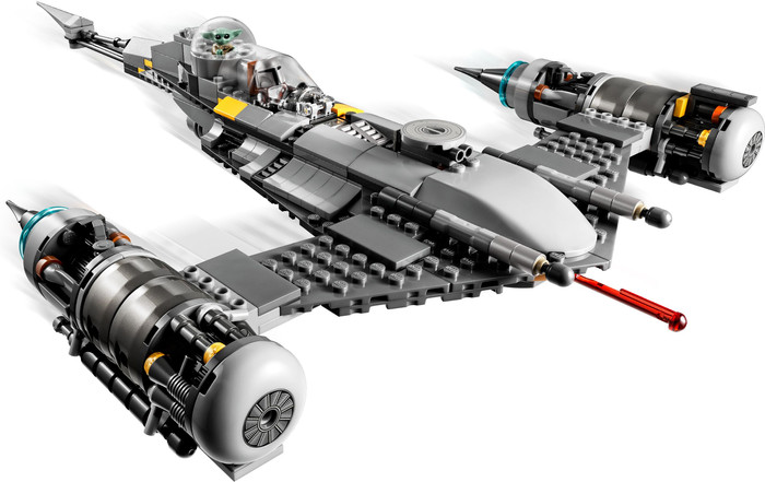 LEGO Star Wars: The Mandalorian's N-1 Starfighter 75325 product in use