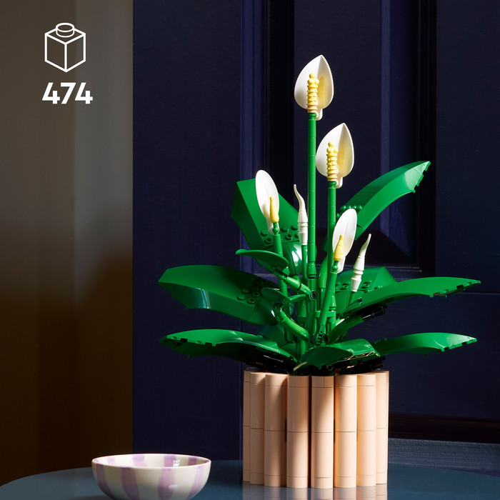 LEGO Botanicals Friedenslilie 11504 verpackung