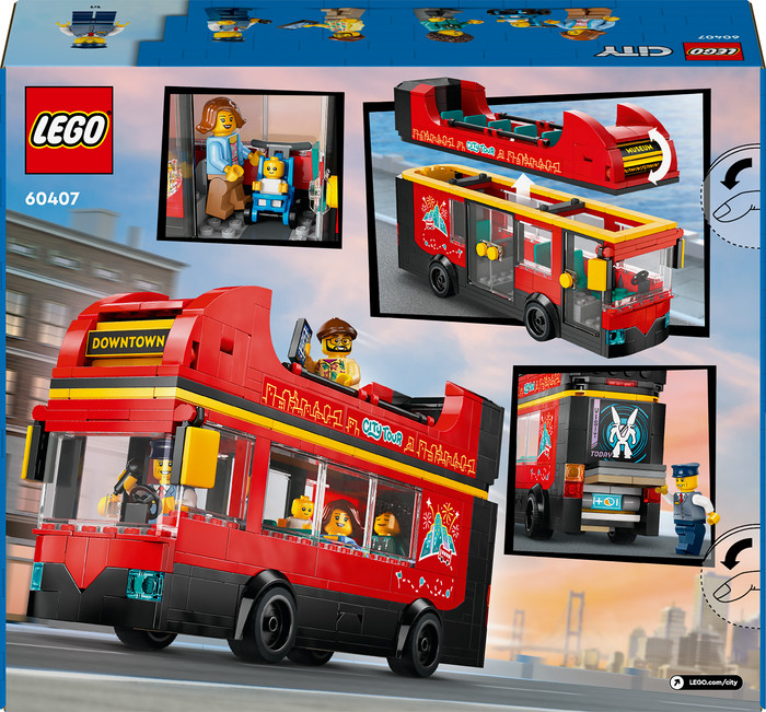 LEGO City Doppeldeckerbus 60407 verpackung
