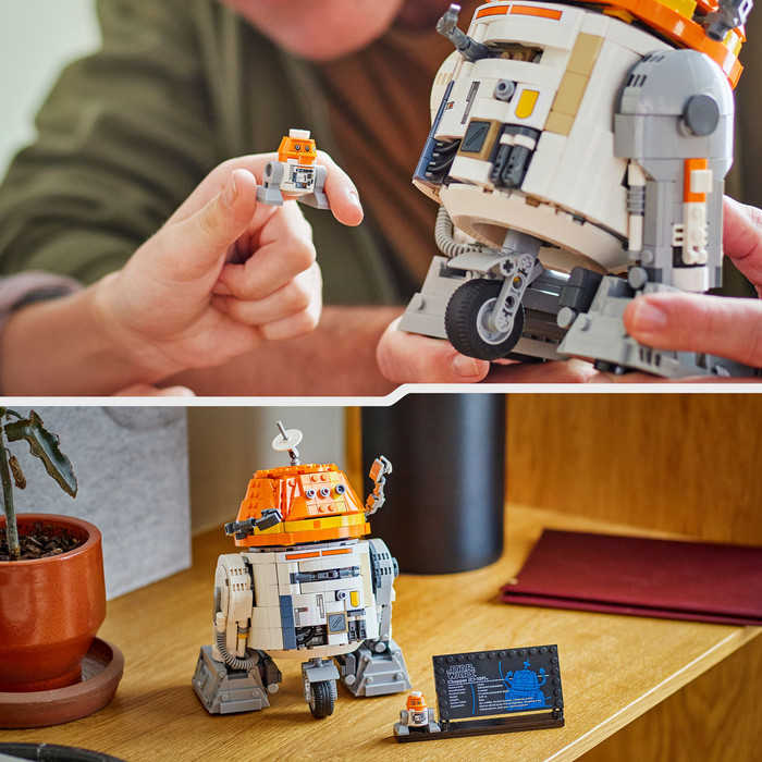LEGO Star Wars Chopper (C1-10P) Astromech Droid 75416 product in use