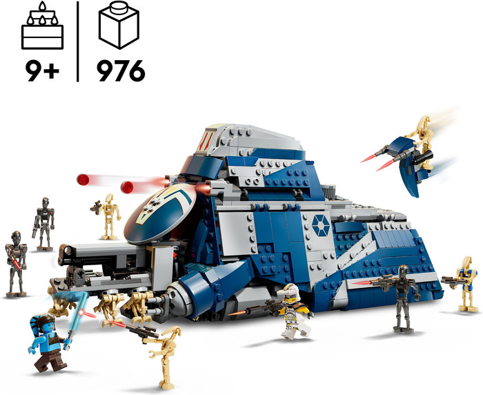 LEGO Star Wars Battle of Felucia Separatist MTT 75435 visual supplier