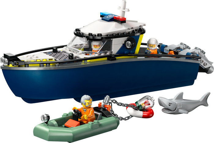 LEGO City Police Boat Chase 60456 Main Image