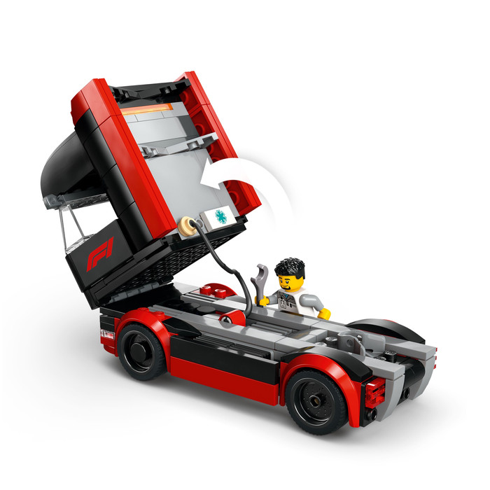 LEGO City F1 Set produkt in gebrauch