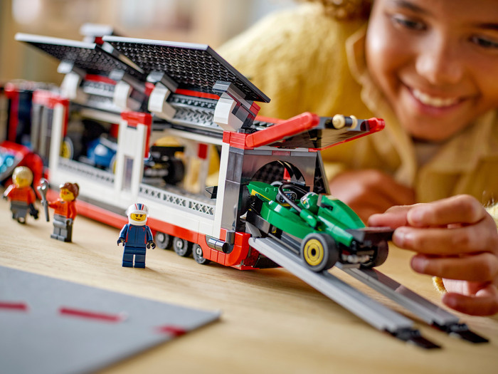 LEGO City F1 Set produkt in gebrauch