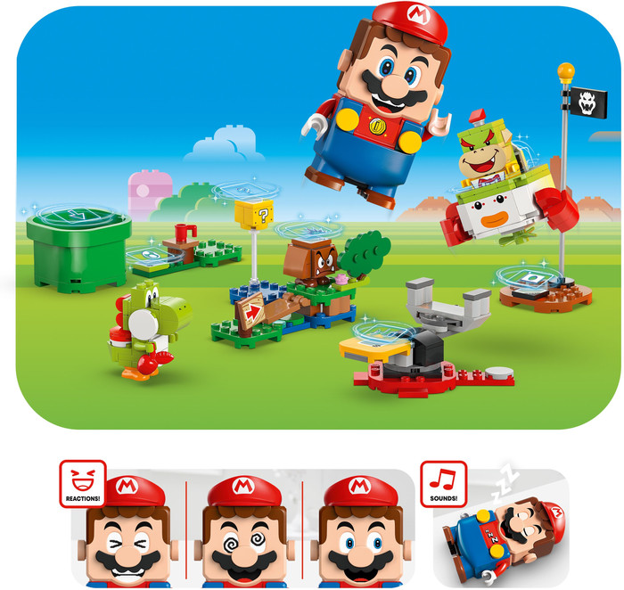 LEGO Super Mario Adventures with Interactive Mario 71439 product in use