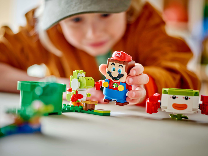 LEGO Super Mario Adventures with Interactive Mario 71439 product in use