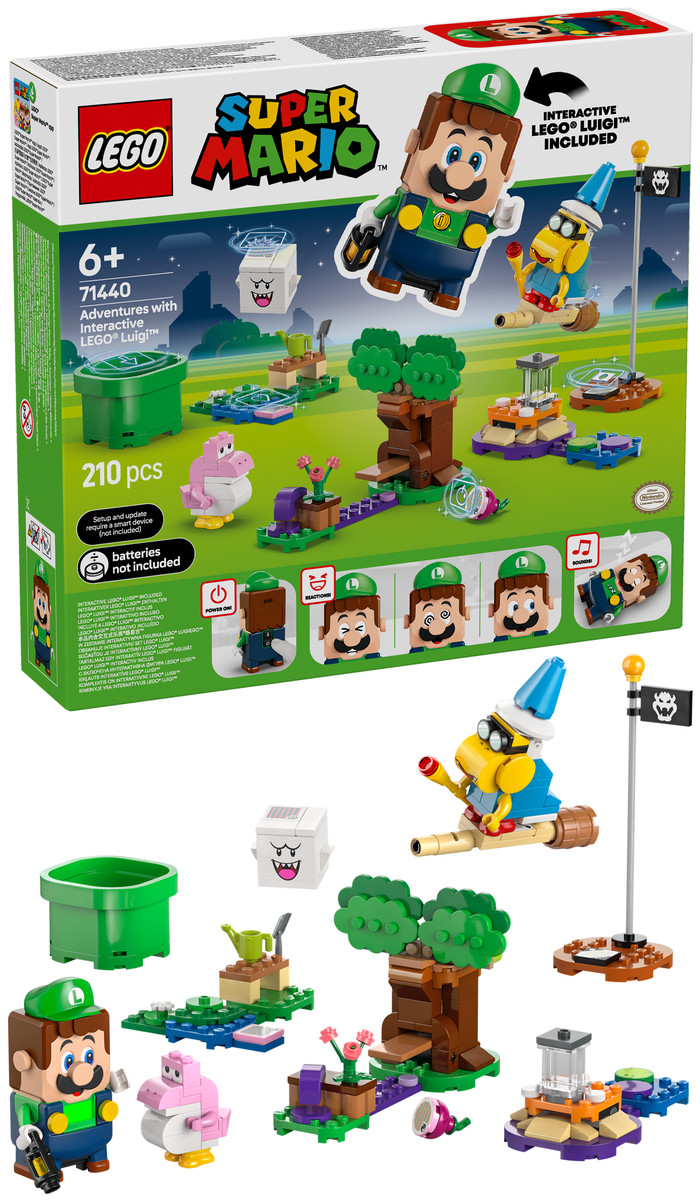 LEGO Super Mario Abenteuer mit dem interaktiven Luigi 71440 rechte seite