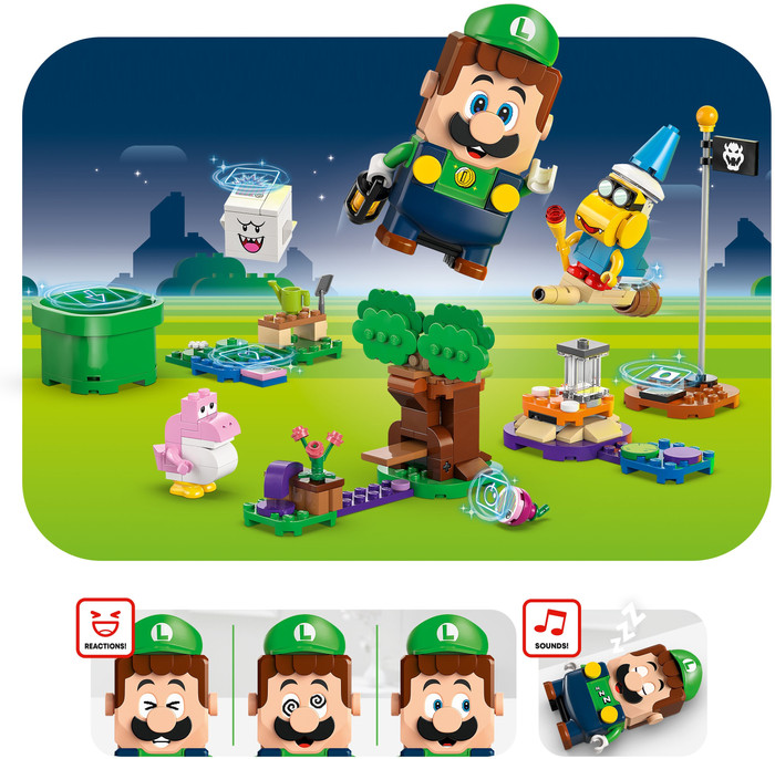 LEGO Super Mario Abenteuer mit dem interaktiven Luigi 71440 produkt in gebrauch