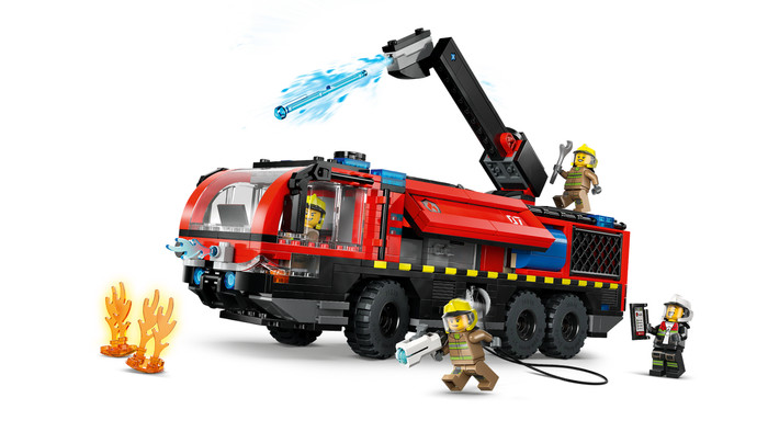 LEGO City Airport Fire Truck 60499 product in use