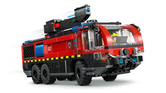 LEGO City Airport Fire Truck 60499 product in use
