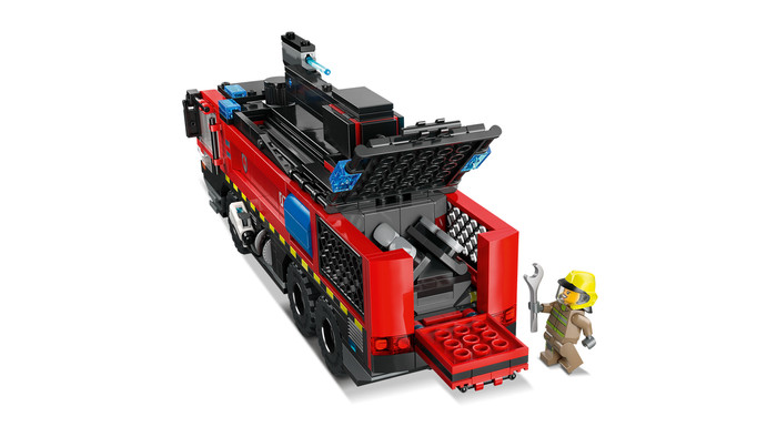 LEGO City Airport Fire Truck 60499 product in use