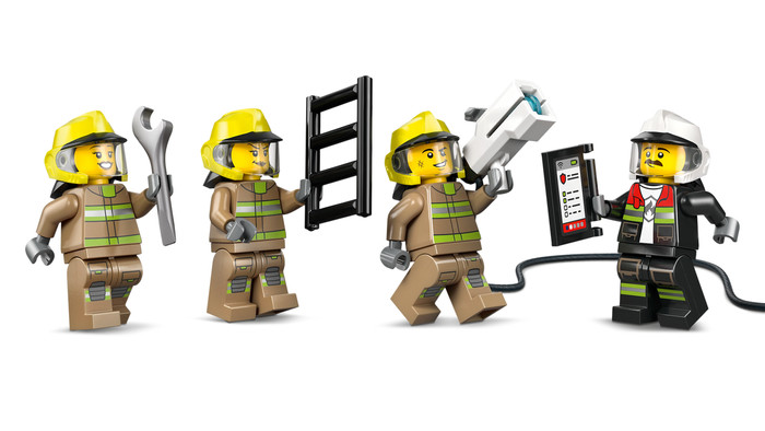 LEGO City Airport Fire Truck 60499 product in use