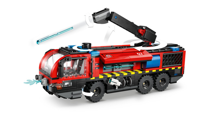 LEGO City Airport Fire Truck 60499 product in use